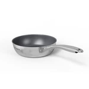 11 in. Double-Ply Stainless Steel Nonstick Frying Pan (28cm)