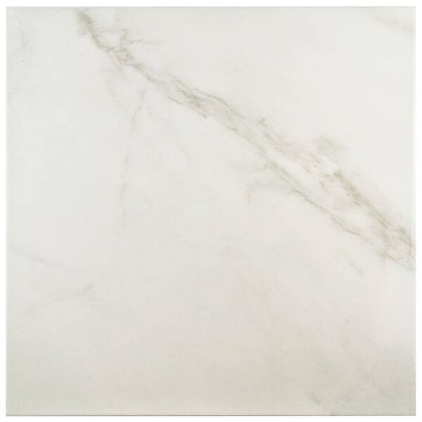 Merola Tile Donna Blanco 17-3/4 in. x 17-3/4 in. Ceramic Floor and Wall Tile (15.75 sq. ft. / case)