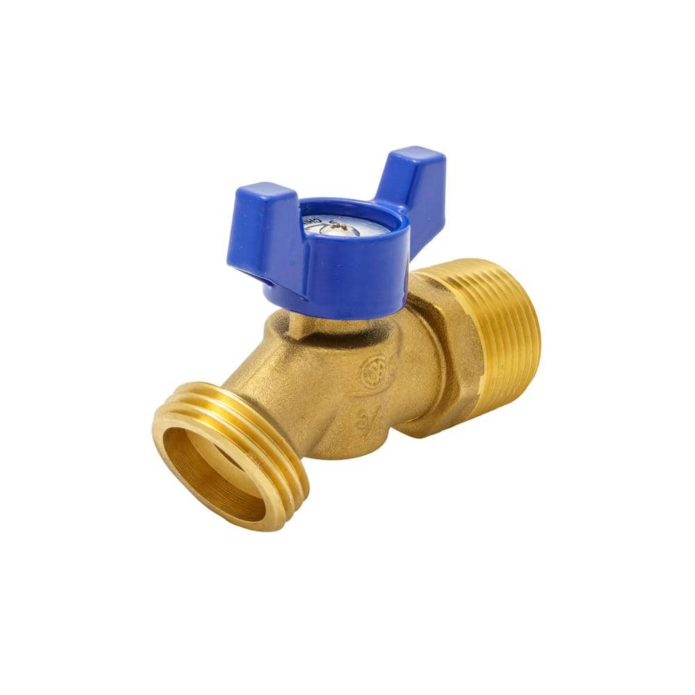 Everbilt 3/4 In. Brass Male Hose Bibb 102-354EB - The Home Depot