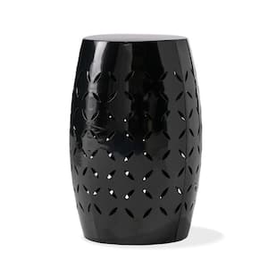 Black Metal Outdoor Side Table