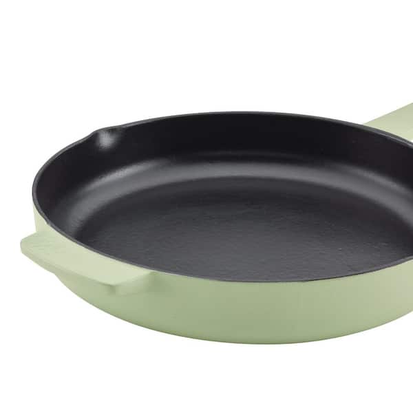 Grey Enameled Cast Iron Fry Pan, 12 Sold by at Home