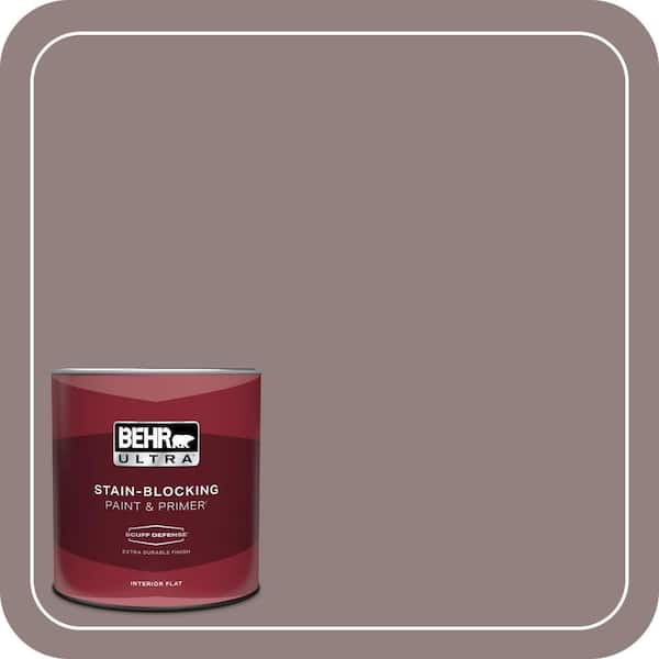 BEHR ULTRA 1 qt. #730B-5 Warm Embrace Extra Durable Flat Interior Paint & Primer