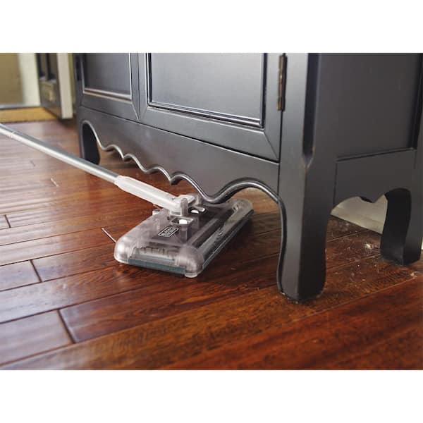 BLACK + DECKER Cordless Rechargeable Multi-Surface Floor Sweeper