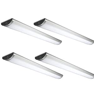 2 ft. 2100 Lumens LED Surface Mount Linear Wrap Light 3000K Wraparound (4-Pack)