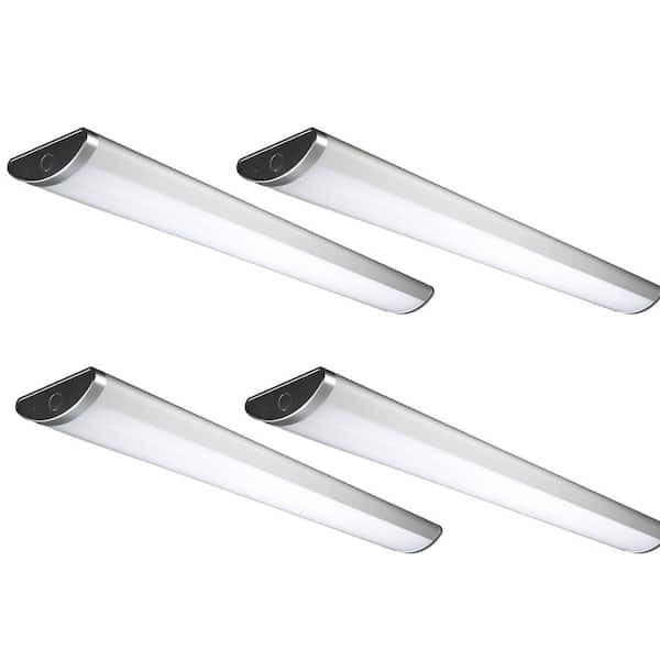 ENERGETIC LIGHTING 2 ft. 2100 Lumens LED Surface Mount Linear Wrap Light 3000K Wraparound (4-Pack)
