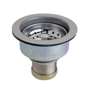 3-1/2 in. Stainless Steel Sink Strainer Assembly