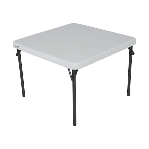Lifetime 29 In White Plastic Portable, 48 Inch Round Folding Table Sam S Club 57