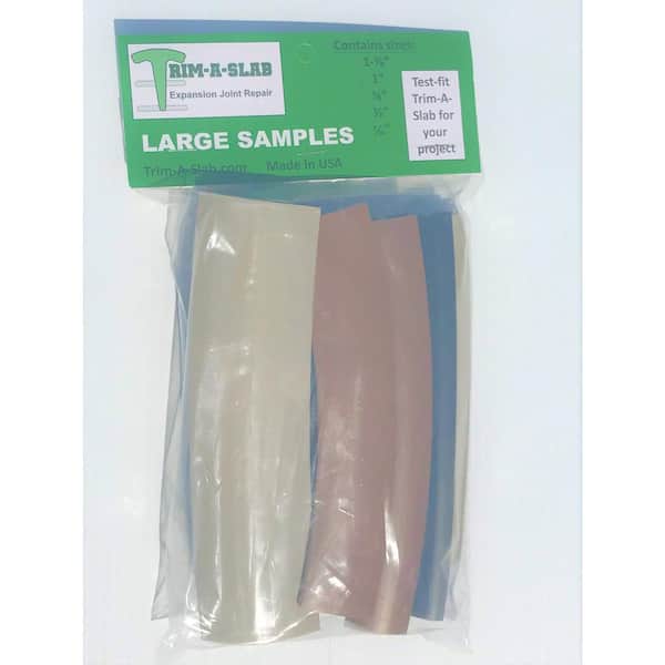 Trim-A-Slab 6 in. Large Sample Concrete Expansion Joint Pack