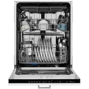 24 in. Top Control Built-In Stainless Steel Panel Ready Dishwasher