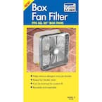 AC-Safe 20 in. Box Fan Filter FF-20 - The Home Depot
