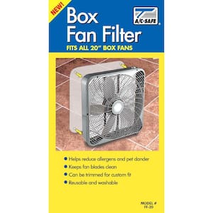 20 in. Box Fan Filter