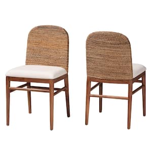 Nadim Natural Seagrass Dining Chair (Set of 2)