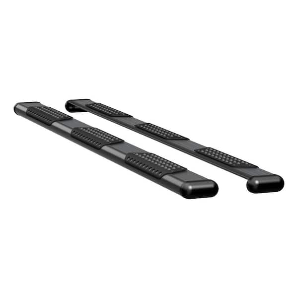 O-Mega II 98-Inch Black Aluminum Side Steps, Select Ford Transit-150, 250, 350