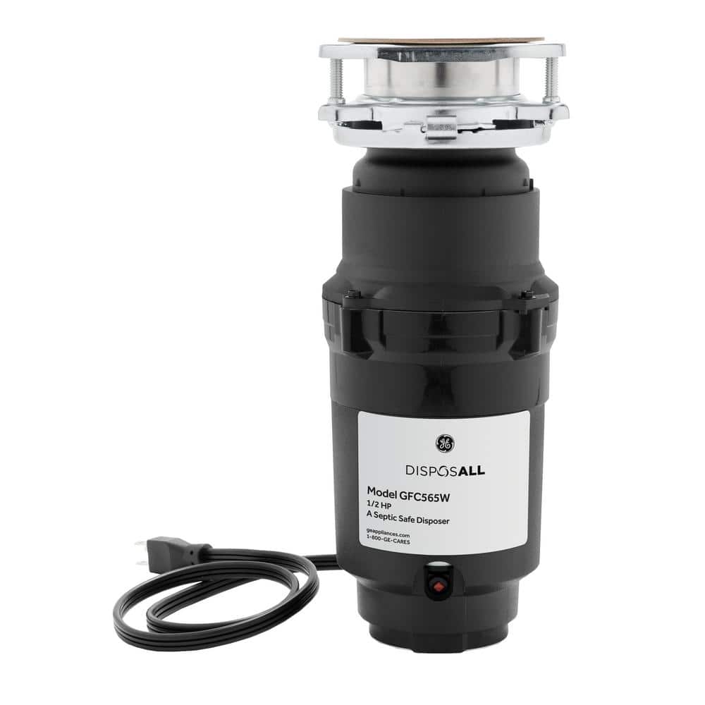 1/2 HP Continuous Feed Garbage Disposal with Cord