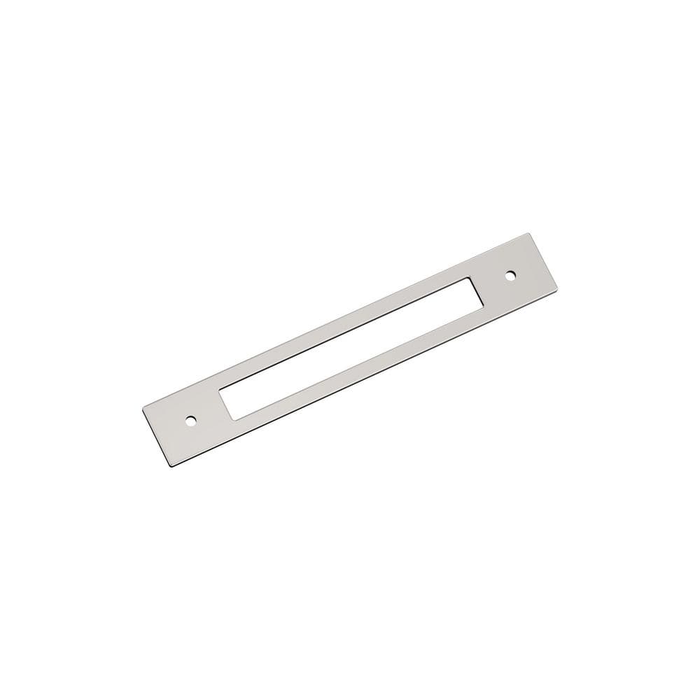 Amerock Medora 6-5/16 in. Center-to-Center Rectangle Polished Nickel ...
