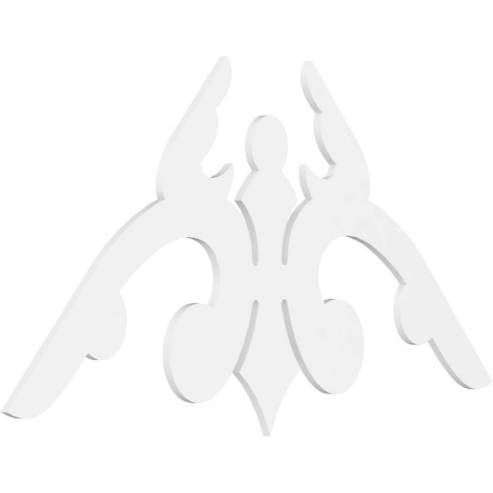 1 in. x 72 in. x 42 in. (14/12) Pitch Milton Gable Pediment Architectural Grade PVC Moulding price history on PriceWatchPro
