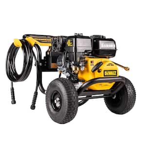 3400 PSI 2.5 GPM Cold Water Gas Pressure Washer with Electric Start DeWalt 208cc Engine