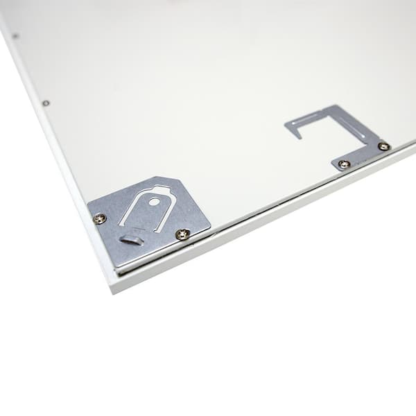 Metalux White 1'x4' Integrated LED Commercial Grade Recessed Flat