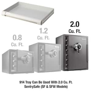 Tray Insert Accessory, for 1.6 and 2.0 cu. ft. Fireproof & Waterproof Safes
