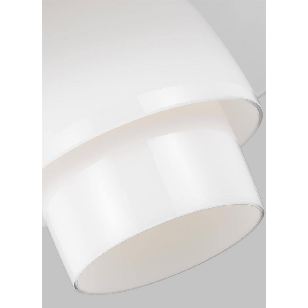 Ellen's Sleek Burnished Brass 1-Light Indoor/Outdoor Pendant