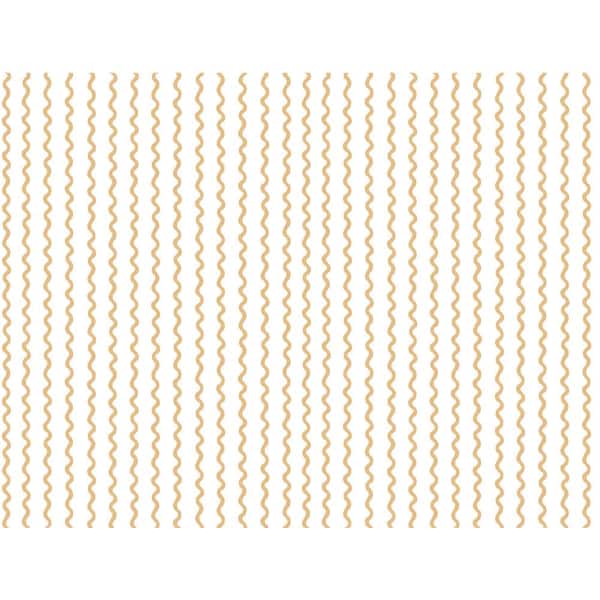 RIFLE PAPER CO. Rickrack Gold Metallic Non-Pasted Wallpaper