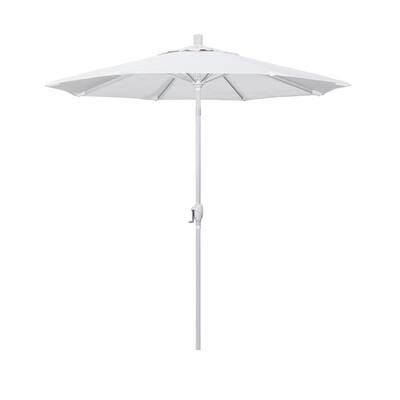 patio umbrella with white pole