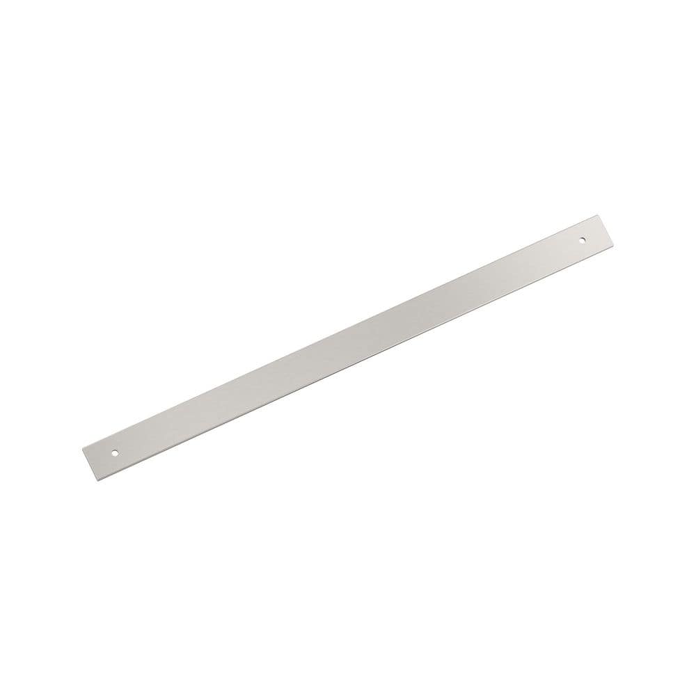 Ladera 18 in. (457 mm) Center-to-Center Rectangle Satin Nickel Pull Cabinet Backplate price history on PriceWatchPro