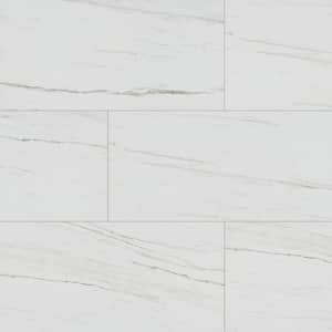 Valeria White 16 in. x 32 in. Matte Stone Look Porcelain Floor and Wall Tile (397.6 sq. ft./Pallet)