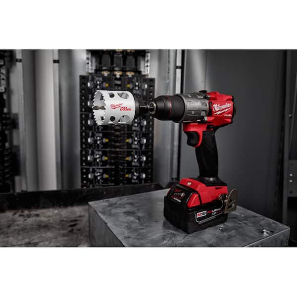 Milwaukee - Hole Dozer General Purpose Bi-Metal Hole Saw Set and SHOCKWAVE IMPACT DUTY Titanium Drill Bit Set (44-Piece)