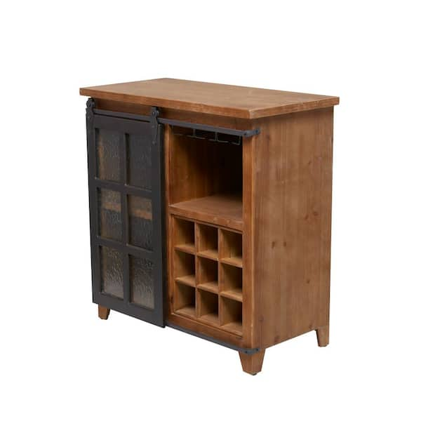 Susan barn door wine cabinet sale