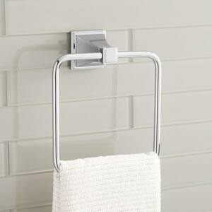 Pinecrest Wall Mounted Towel Ring in Chrome