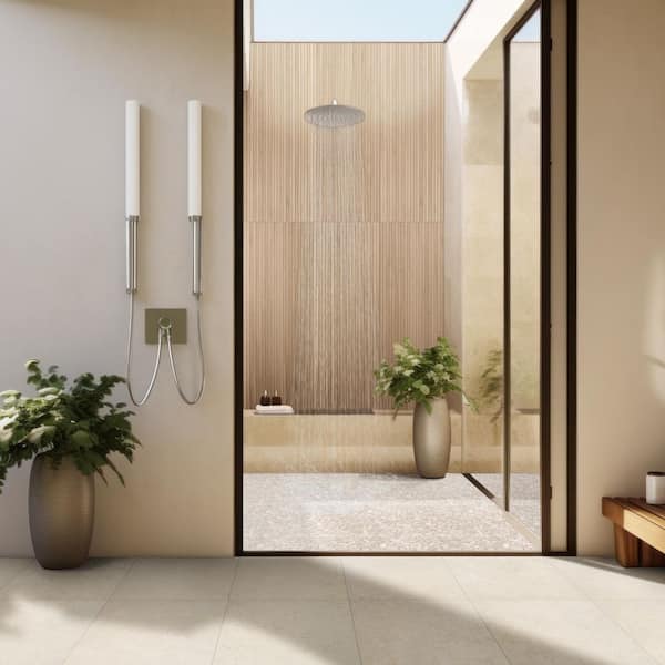 MSI Serata Harmona 4.5" X 9" Matte Porcelain Convex Fluted Wall Tile