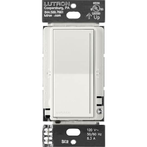 Lutron Sunnata Companion Dimmer Switch, only for use with Sunnata Pro LED+ Dimmer Switches, Architectural White (ST-RD-RW)