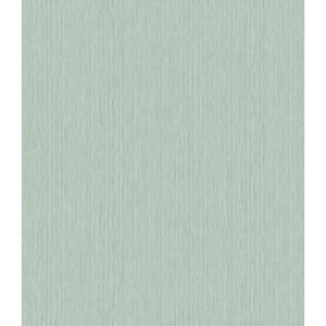 Textile Effect Vertical Green Aqua Paper Non-Pasted Strippable Wallpaper Roll (Cover 56.05 sq. ft.)