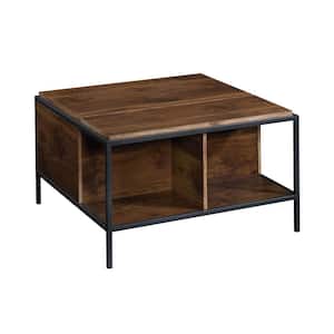 Nova 34 in. Brown Medium Square Composite Coffee Table with Lift Top