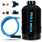 Portable Water Softener Pro 16,000 Grain Premium Grade RV, Trailers, Boats, Mobile Car Washing, Highflow 3/4in. GH Ports