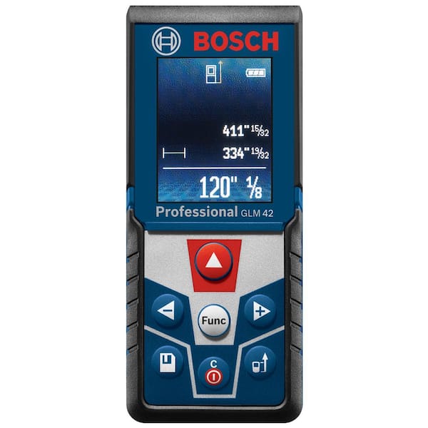 Bewustzijn Acquiesce moeilijk Bosch BLAZE 135 ft. Laser Measurer with Full Color Display-GLM 42 - The  Home Depot