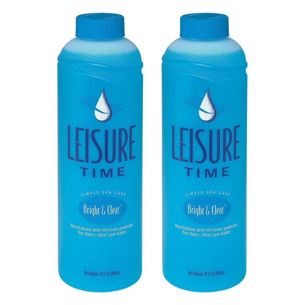 LEISURE TIME 1 Qt. Spa Bright and Clear Clarifier (2-Pack)