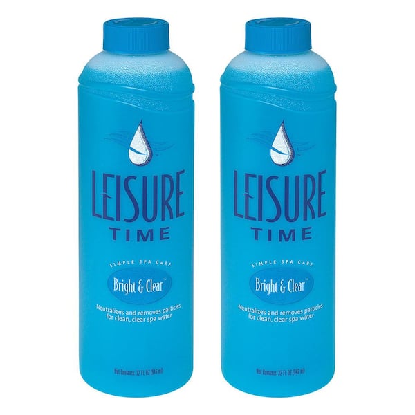LEISURE TIME 1 Qt. Spa Bright and Clear Clarifier (2-Pack)