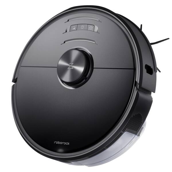 Roborock S6 Maxv Robot Vacuum Cleaner With Reactiveai And Lidar Navigation 2500pa Strong Suction Intelligent Mopping S6v51 01 The Home Depot
