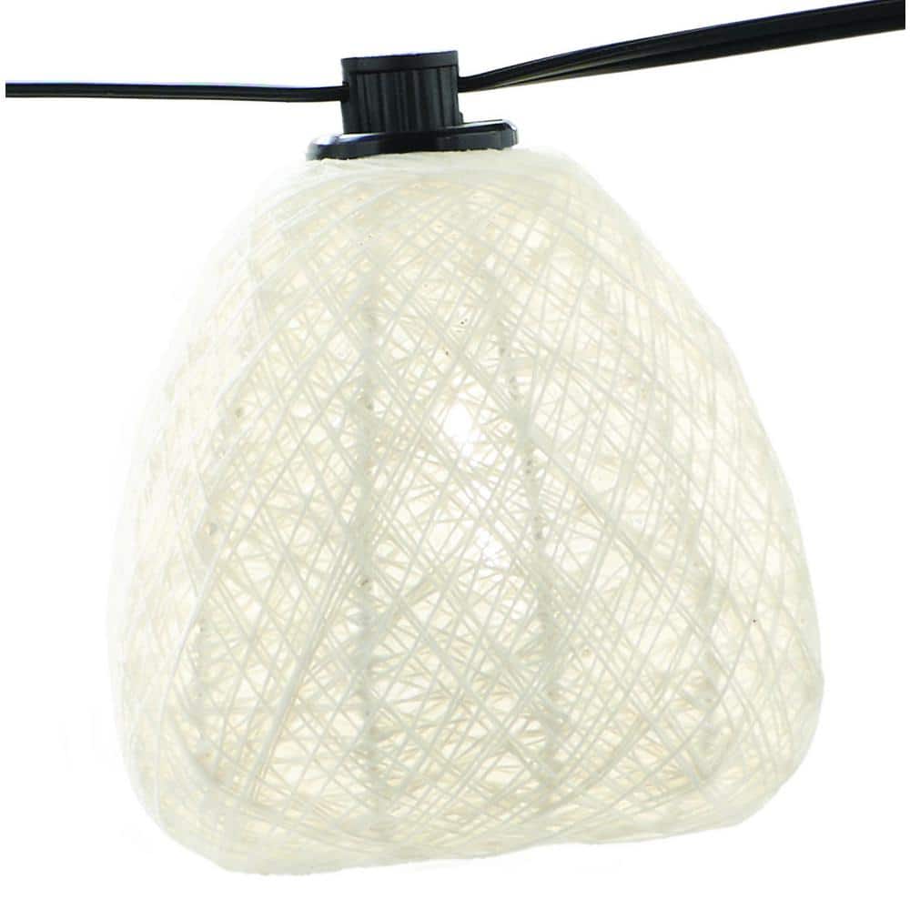 White Warm White LED Outdoor Mini Bulb String Light