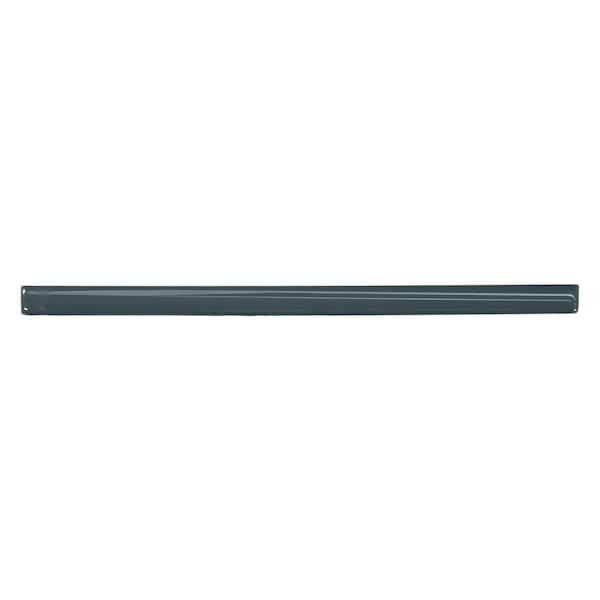 Bedrosians Marin 0.5 in. x 12 in. Jolly Miter Edge Ceramic Trim in Midnight Tide