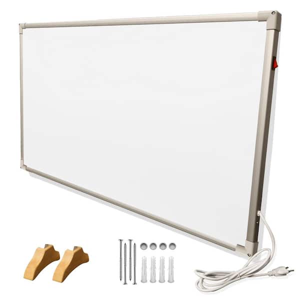 Moray 550-Watt Convection Graphene Wall Heater, Electric Furnace with Silent Fanless Operation