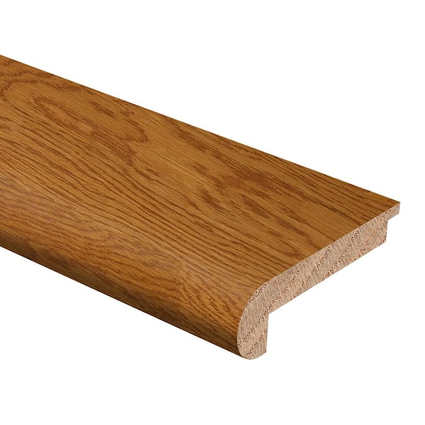 Zamma Oak Havana 3/8 in. Thick x 2-3/4 in. Wide x 94 in. Length Hardwood Stair Nose Molding Flush