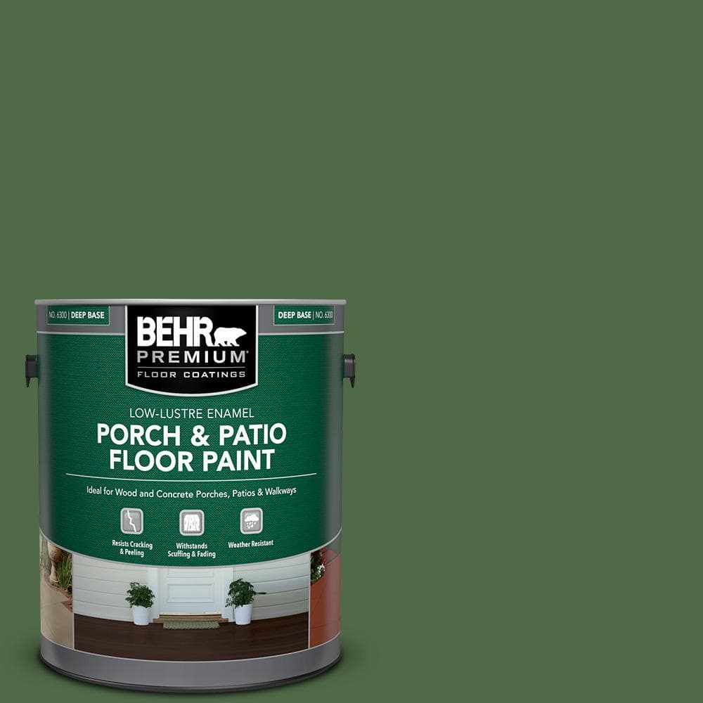 BEHR PREMIUM 1 gal. M4007 Garden Cucumber LowLustre Enamel Interior