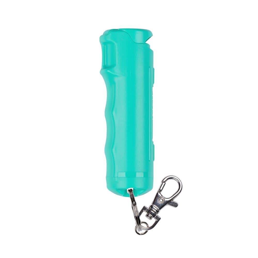 SABRE Pepper Spray Keychain with Quick Release Key Ring in Mint Green  HC-14-MT-02 - The Home Depot
