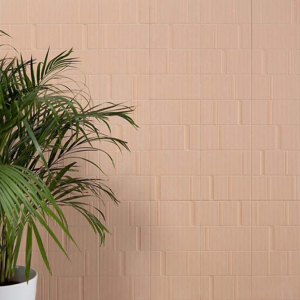 Clay 8'' x 16'' Matte Ceramic Wall Tile