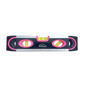 Apollo Tools DT5002P 25ft. Tape Measure Pink