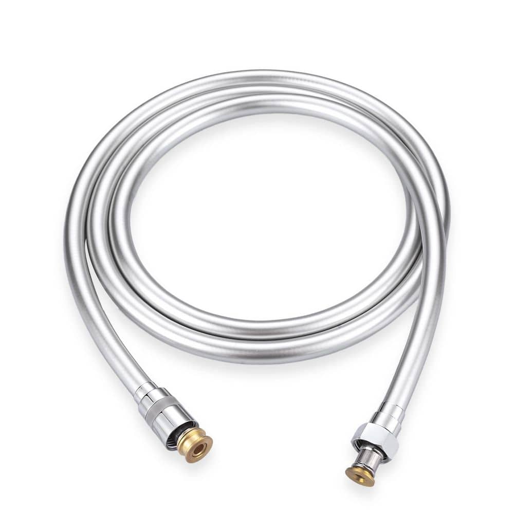 63 in. Flexible Shower Hose for Handheld Showerheads with Anti-Kink PVC Construction in Polished Chrome price history on PriceWatchPro