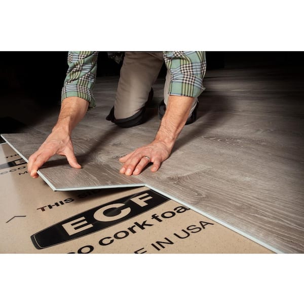 Eco Cork Foam 300 Sq Ft 3 X 100 X3 2mm Waterproof Premium Plus 10 In 1 Underlayment Vinyl Plank Laminate Engineered Wood 2200000227 The Home Depot Eco Cork Foam 300 Sq Ft 3 X 100